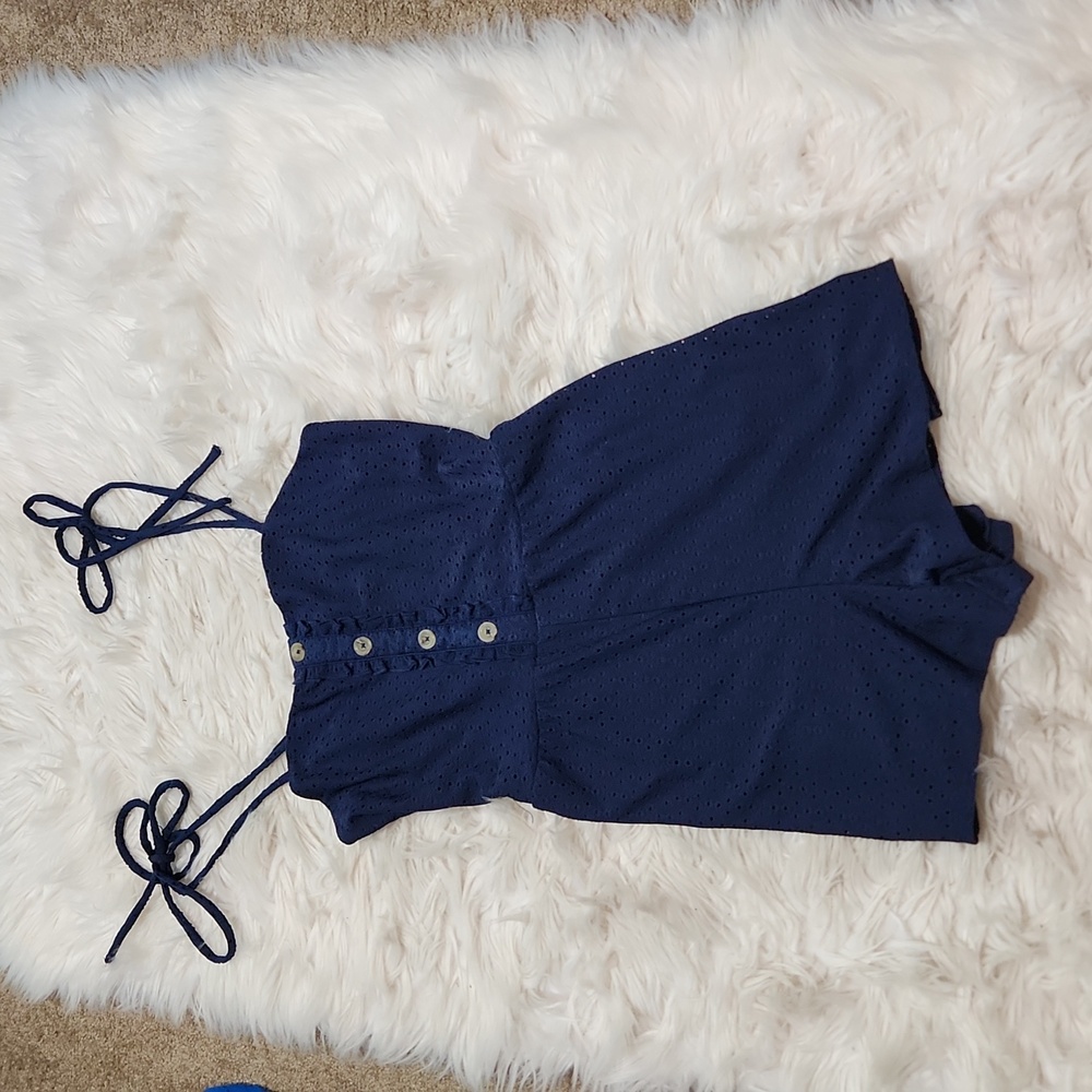 Speechless Eyelet Romper- small